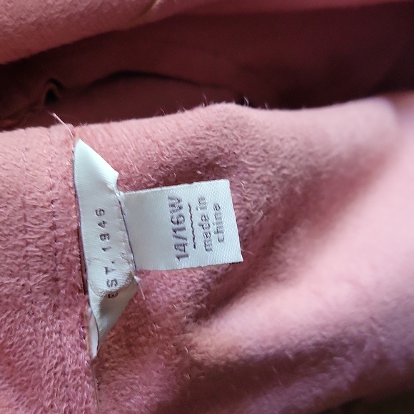 Scalloped Faux Leather Jacket by Cato - Picture 3 of 3